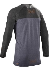 LEATT - Bluza rowerowa męska Leatt Jersey MTB Gravity 2.0. Kolor: czarny. Materiał: jersey. Długość rękawa: długi rękaw. Sport: kolarstwo