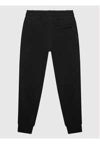 Guess Spodnie dresowe L2YQ48 K6ZS1 Czarny Regular Fit. Kolor: czarny. Materiał: bawełna