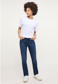 Mustang - MUSTANG DAMSKIE SPODNIE JEANSOWE JEANSY CROSBY RELAXED SLIM DENIM BLUE 1013587 5000 802