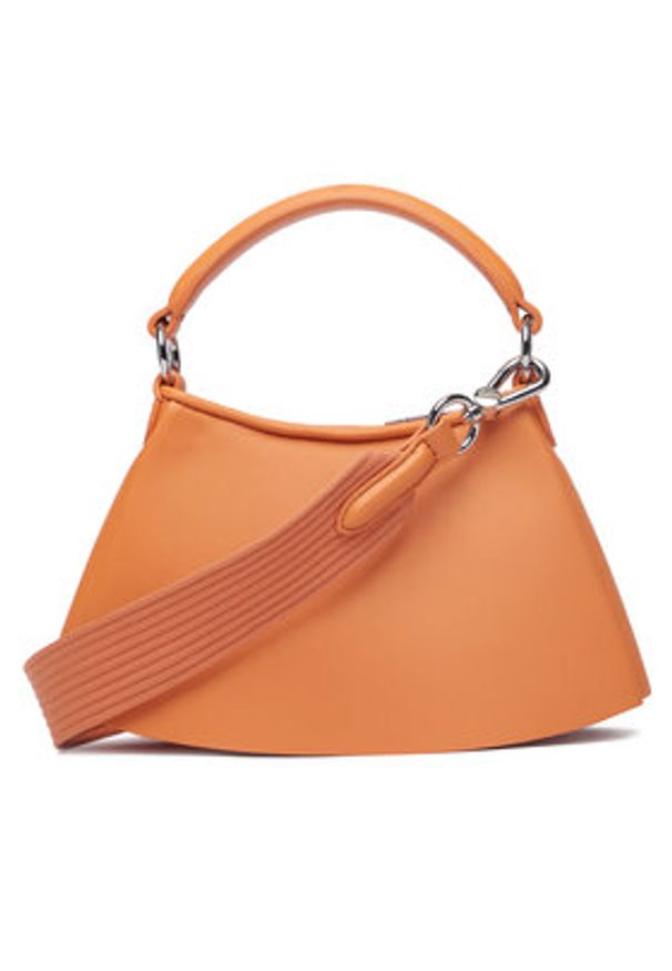 Lacoste Torebka NU5219DP Pomarańczowy. Kolor: pomarańczowy. Materiał: skórzane