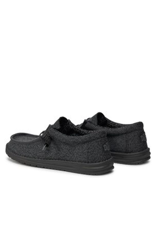 Hey dude - Hey Dude Mokasyny Wally Sox 40019-0XJ Szary. Kolor: szary. Materiał: materiał