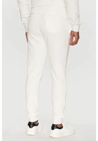 Guess - GUESS Białe spodnie męskie Aldwin, Rozmiar L. Kolor: biały. Materiał: poliester, bawełna, materiał #5