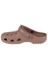 Buty do chodzenia męskie Crocs 100012Q9. Zapięcie: bez zapięcia. Kolor: brązowy. Materiał: materiał, syntetyk. Szerokość cholewki: normalna. Sport: turystyka piesza