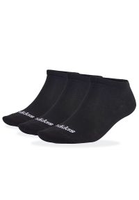 Adidas - Skarpetki adidas Sportswear Thin Linear Low-Cut 3-Pairs IC1299 - czarne. Kolor: czarny. Materiał: bawełna, poliester, nylon, elastan. Sport: fitness