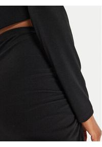 ViCOLO Bluzka US0025 Czarny Slim Fit. Kolor: czarny. Materiał: syntetyk #4