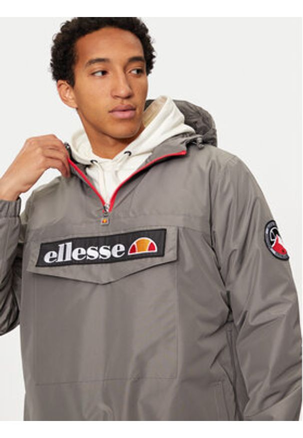 Ellesse Kurtka anorak Monterini SHR08149 Szary Regular Fit. Kolor: szary. Materiał: syntetyk