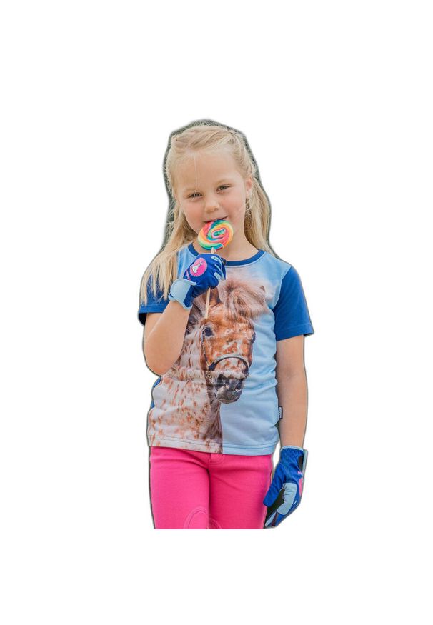 Koszulka dla dzieci Horka Ollie Ss22. Kolor: niebieski