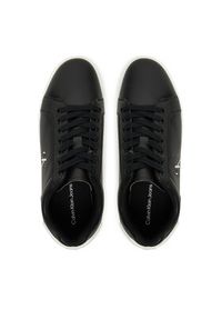 Calvin Klein Jeans Sneakersy Classic Cupsole Ru Patch Lth YM0YM01297 Czarny. Kolor: czarny. Materiał: skóra #6