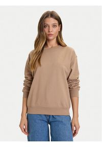 Calvin Klein Jeans Bluza Archive LV047B236G Brązowy Relaxed Fit. Kolor: brązowy. Materiał: bawełna