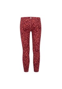 Legginsy fitness dziecięce Regatta Barlia Winter. Okazja: na uczelnię. Kolor: czerwony. Styl: sportowy