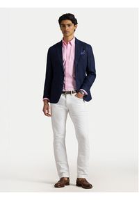 Polo Ralph Lauren Koszula 710937993016 Różowy Custom Fit. Typ kołnierza: polo. Kolor: różowy. Materiał: bawełna