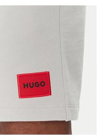 Hugo - HUGO Szorty sportowe Diz222 50466196 Szary Regular Fit. Kolor: szary. Materiał: bawełna. Styl: sportowy #4
