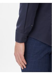 Calvin Klein Koszula K10K112305 Granatowy Slim Fit. Kolor: niebieski. Materiał: bawełna #4