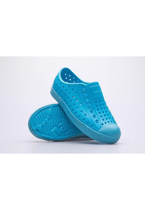 Native Shoes - Trampki dziecięce NATIVE JEFFERSON BLOOM buty do chodzenia. Kolor: niebieski. Sport: turystyka piesza