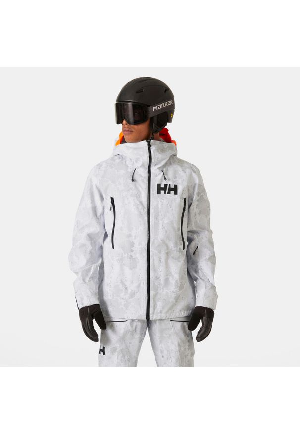 Kurtka narciarska Helly Hansen Sogn Shell 2.0. Kolor: szary. Sezon: zima. Sport: narciarstwo