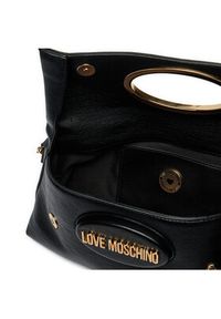 Love Moschino - LOVE MOSCHINO Torebka JC4034PP1LLE100A Czarny. Kolor: czarny. Materiał: skórzane #4