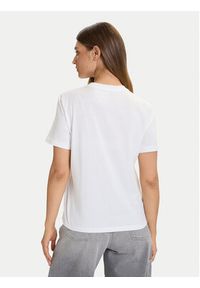 Calvin Klein Jeans T-Shirt Classic Monogram LV047D874G Biały Regular Fit. Kolor: biały. Materiał: bawełna