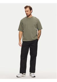 Jack & Jones - Jack&Jones Spodnie materiałowe Bill 12269667 Czarny Loose Fit. Kolor: czarny. Materiał: bawełna