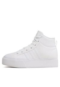 Adidas - adidas Sneakersy Bravada 2.0 Platform Mid IE2316 Biały. Kolor: biały. Materiał: materiał. Obcas: na platformie #4