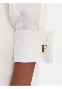 Elisabetta Franchi Koszula CA-141-61E2-V390 Biały Regular Fit. Kolor: biały. Materiał: bawełna #5