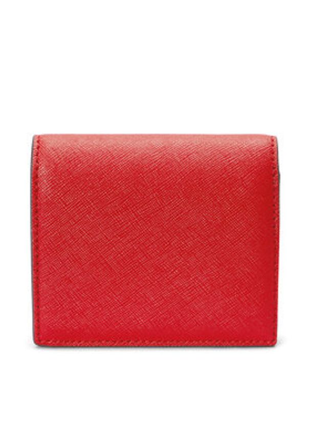 Lauren Ralph Lauren - LAUREN RALPH LAUREN Mały Portfel Damski 432962112004 Czerwony. Kolor: czerwony. Materiał: skóra