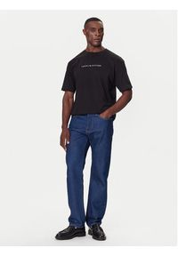 TOMMY HILFIGER - Tommy Hilfiger T-Shirt UM0UM03685 Czarny Relaxed Fit. Kolor: czarny. Materiał: bawełna #4