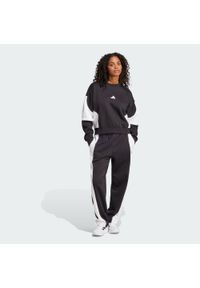 Adidas - Dres Laziday. Kolor: czarny. Materiał: dresówka. Sport: fitness