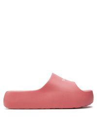 Tommy Jeans Klapki Tjw Chunky Flatform Slide EN0EN02454 Różowy. Kolor: różowy