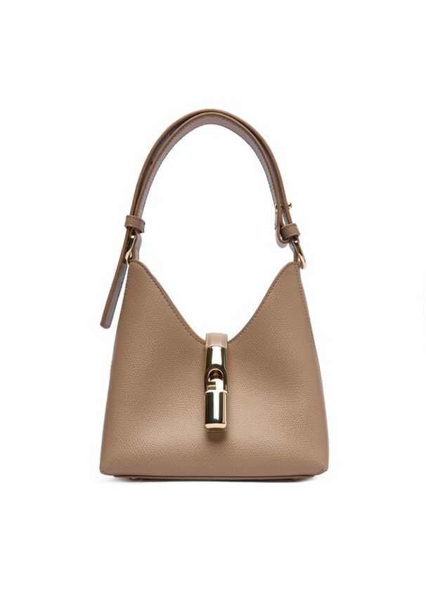 Furla Torebka WE00820-ARE000-1257S-1-007-20-KH-E Beżowy. Kolor: beżowy. Materiał: skórzane