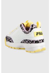 Fila sneakersy dziecięce FFT0062 DISRUPTOR F kolor żółty China. Nosek buta: okrągły. Zapięcie: sznurówki. Kolor: żółty. Obcas: na platformie #3