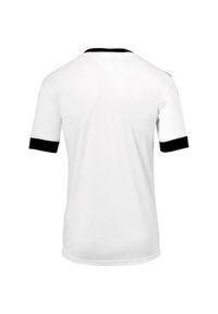 UHLSPORT - Koszulka sportowa męska Uhlsport Offense 23. Kolor: biały, wielokolorowy, czarny. Materiał: poliester. Długość rękawa: krótki rękaw. Długość: krótkie