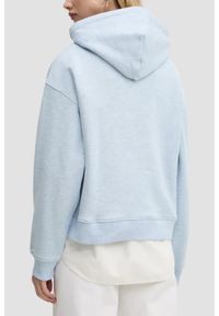 Tommy Jeans - TOMMY JEANS Błękitna damska bluza z kapturem, Rozmiar S. Typ kołnierza: kaptur. Kolor: niebieski #3
