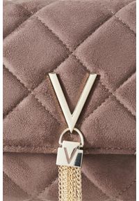 Valentino by Mario Valentino - VALENTINO Torebka damska w kolorze taupe Charlotte Pochette. Kolor: brązowy. Materiał: skórzane, zamszowe