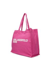 Karl Lagerfeld Jeans Torebka A1W50002 Bordowy. Kolor: czerwony #5