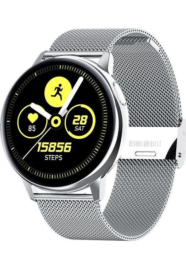 Smartwatch Pacific 24-11 Srebrny (16556). Rodzaj zegarka: smartwatch. Kolor: srebrny