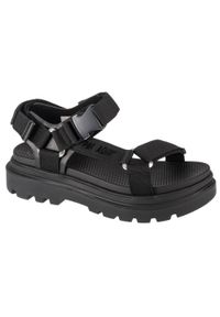 Palladium - Sandały damskie, Pallacruise Strap. Kolor: czarny. Materiał: guma, syntetyk, materiał