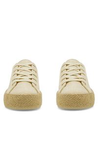 DeeZee Espadryle WSK1576-01 Beżowy. Kolor: beżowy. Materiał: materiał