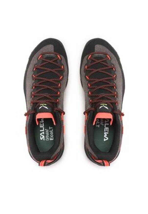 Salewa Trekkingi Wildfire Canvas W 61407 Czarny. Kolor: czarny. Materiał: materiał