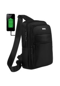 Mała torba męska plecak na jedno ramię - Peterson #1