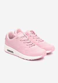 Renee - Różowe Buty Sportowe Delectable Days. Zapięcie: sznurówki. Kolor: różowy. Obcas: na płaskiej podeszwie #3