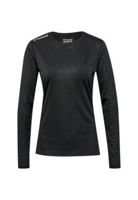 Damski jersey z długim rękawem Hummel. Kolor: czarny. Materiał: jersey. Długość rękawa: długi rękaw. Długość: długie. Sport: piłka nożna #1