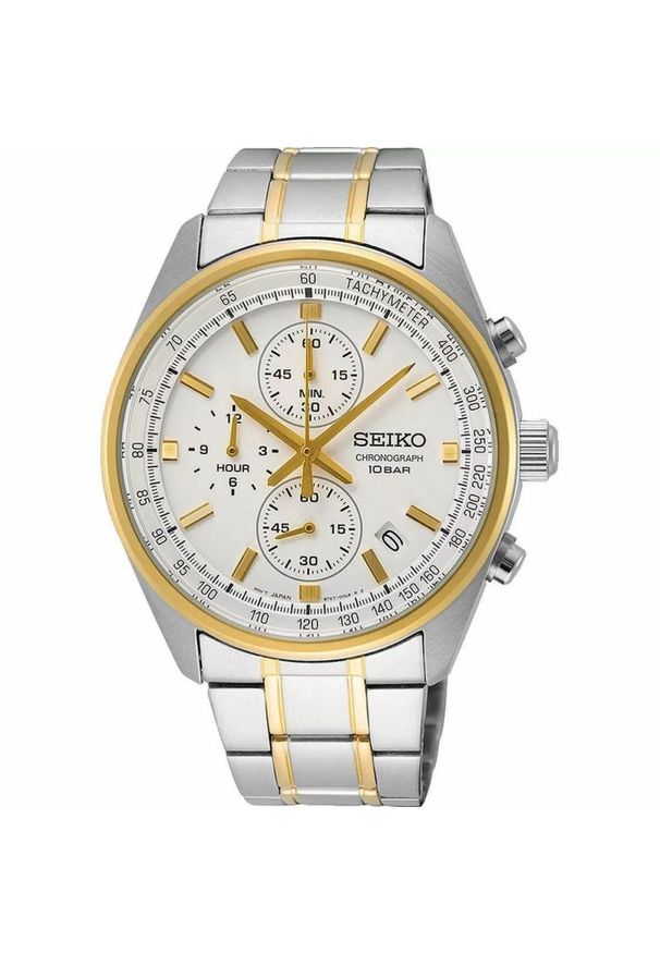 Seiko - SEIKO PROMOCJA ZEGAREK Chronograph SSB380P1. Styl: sportowy