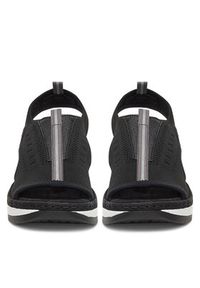 Rieker Sandały V59B5-00 Czarny. Kolor: czarny. Materiał: materiał #7