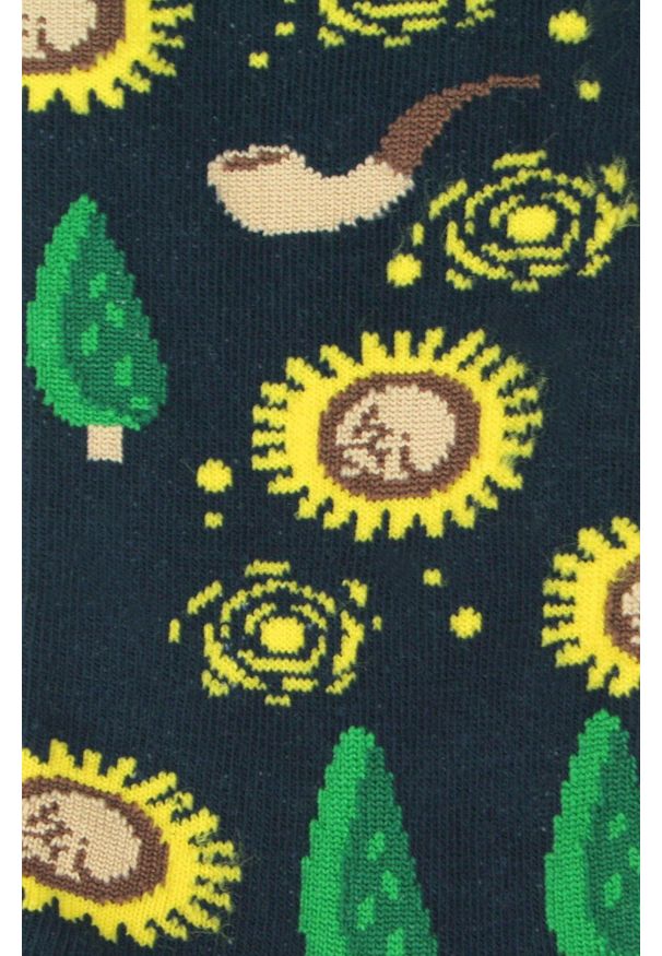 His Story - Skarpetki Bawełniane - Tematyczne - Asymetryczne, van Gogh. Kolor: wielokolorowy. Materiał: poliamid, bawełna, elastan