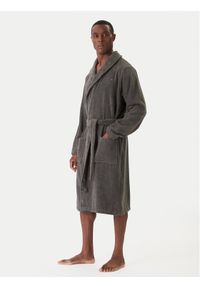 TOMMY HILFIGER - Tommy Hilfiger Szlafrok 2S87905539 Szary. Kolor: szary. Materiał: bawełna