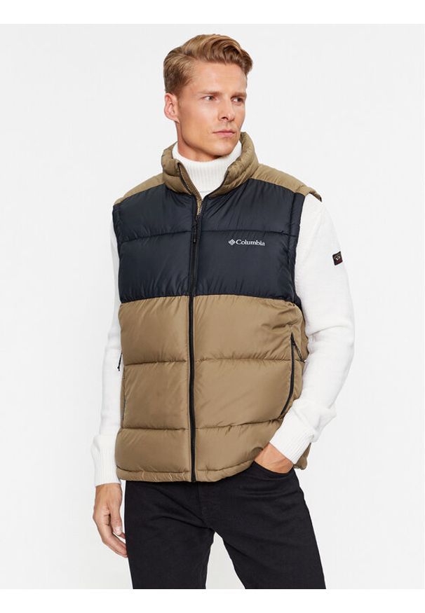 columbia - Columbia Bezrękawnik Pike Lake™ II 2050951 Brązowy Regular Fit. Kolor: brązowy. Materiał: syntetyk. Długość rękawa: bez rękawów