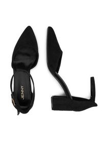 Jenny - JENNY Czółenka CEO-AMMA WSS20968-01 Czarny. Kolor: czarny. Materiał: materiał #3