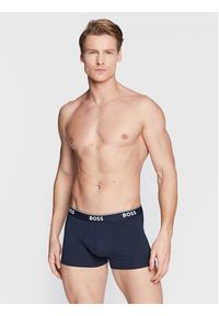 BOSS Komplet bokserek Power 50475274 Granatowy. Kolor: niebieski. Materiał: bawełna #5
