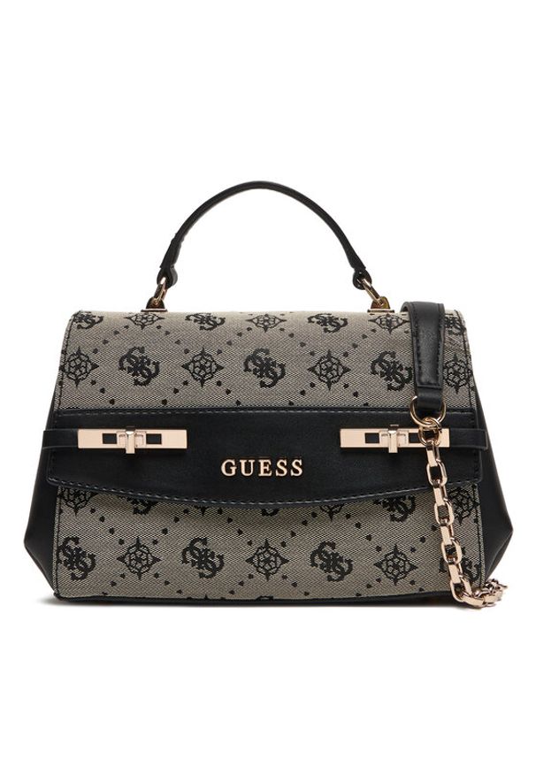 Guess Torebka Melinda HWJP99 02200 Czarny. Kolor: czarny