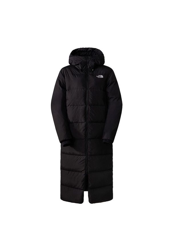 Kurtka The North Face Triple C 0A84J44H01 - czarna. Kolor: czarny. Materiał: poliester, puch. Długość: długie. Styl: klasyczny